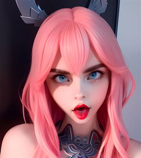 AI Ahegao Art 